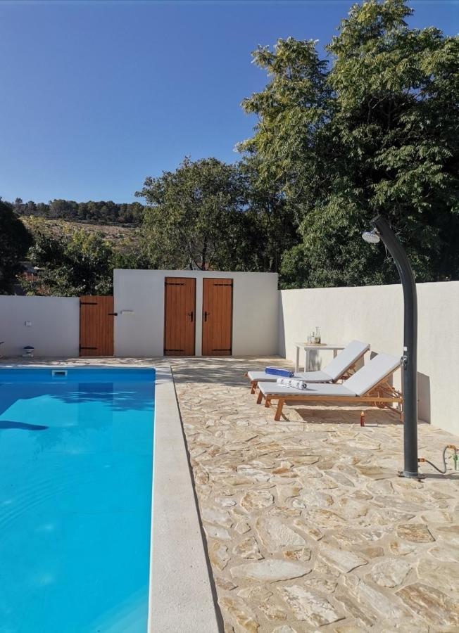Holiday House With A Swimming Pool Vrbanj, Hvar - 11040 Kültér fotó